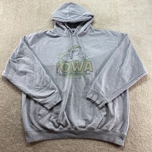 Brisco Sweater Mens XL Iowa Welcome to‎ the Hawkeye State Popeye Hoodie